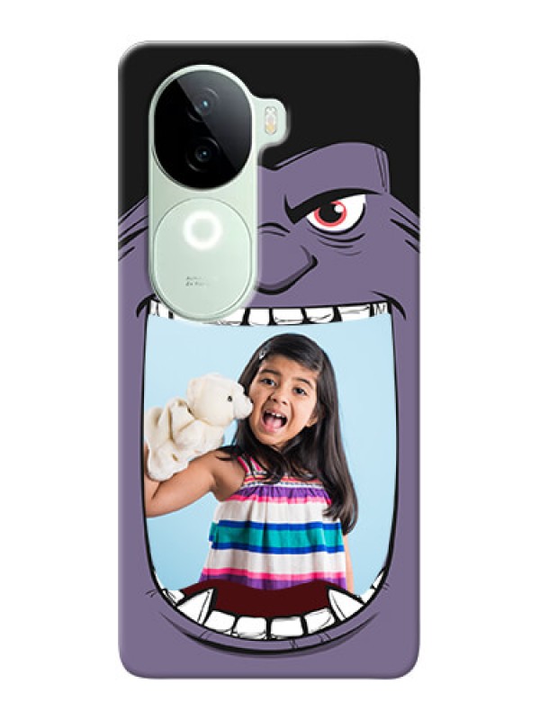 Custom iQOO Z9s 5G Personalised Phone Covers: Angry Monster Design