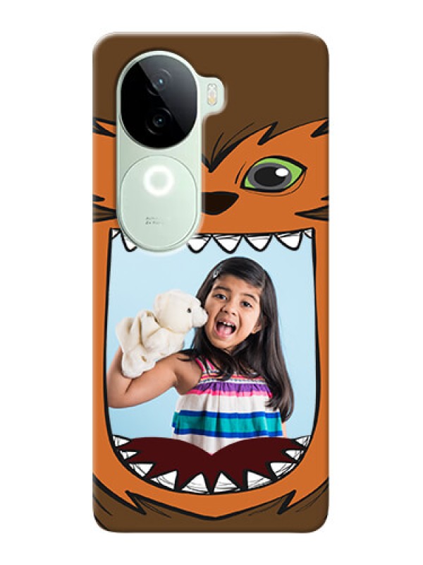 Custom iQOO Z9s 5G Phone Covers: Owl Monster Back Case Design