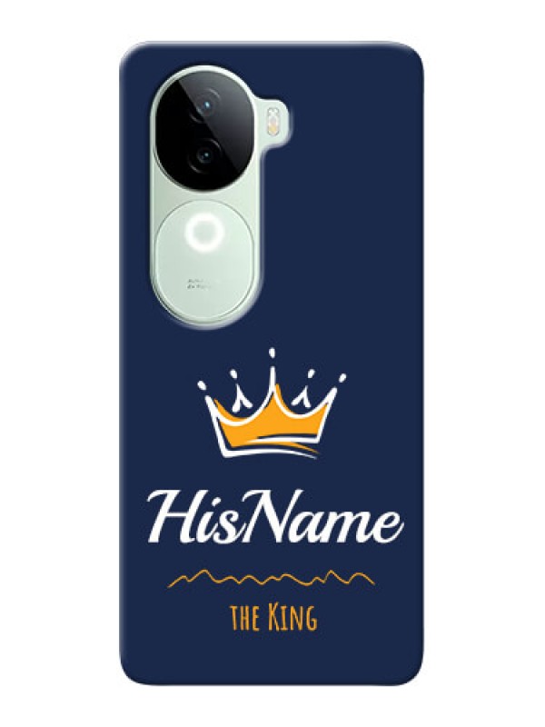 Custom iQOO Z9s 5G King Phone Case with Name
