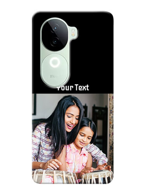 Custom iQOO Z9s 5G Photo with Name on Phone Case