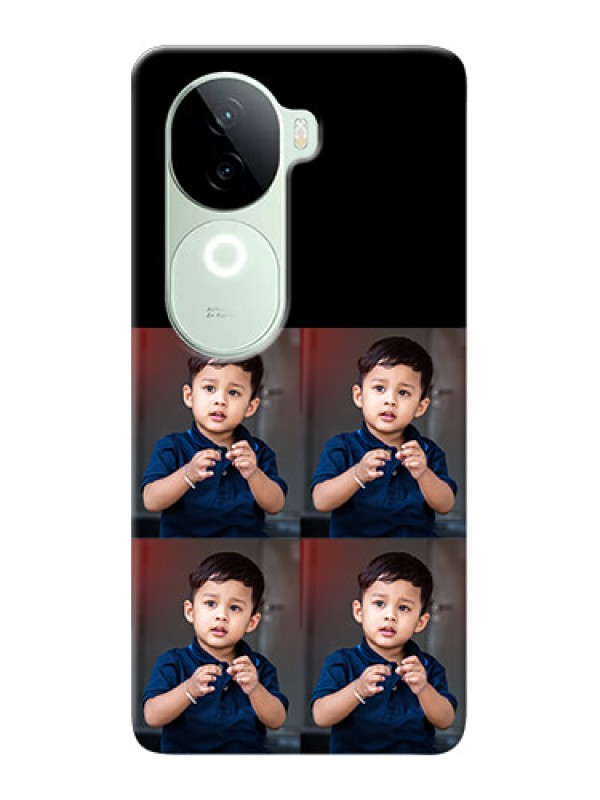 Custom iQOO Z9s 5G 4 Image Holder on Mobile Cover