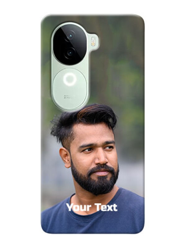 Custom iQOO Z9s 5G Mobile Cover: Photo with Text
