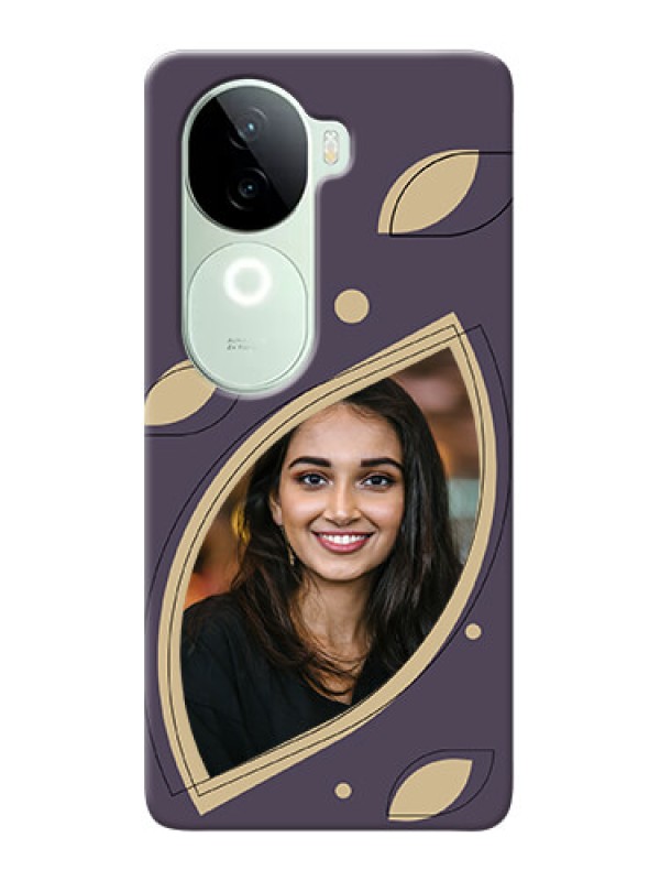 Custom iQOO Z9s 5G Custom Mobile Case with Falling Leaf Design