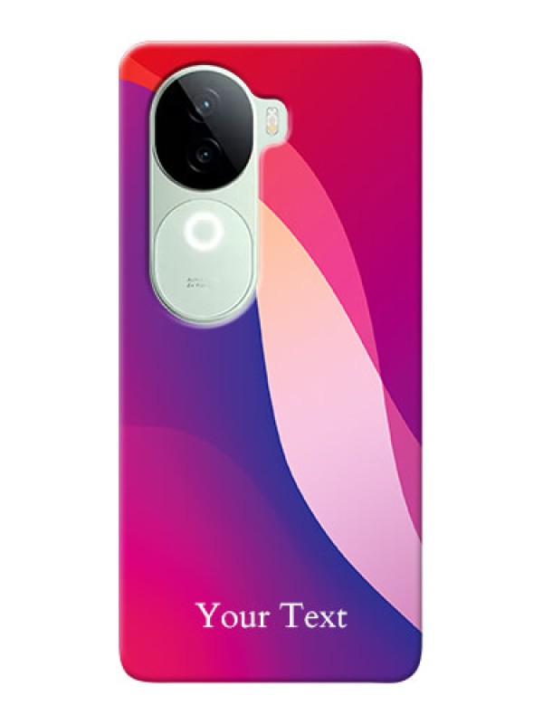 Custom iQOO Z9s 5G Personalized Phone Case with Digital abstract Overlap Design