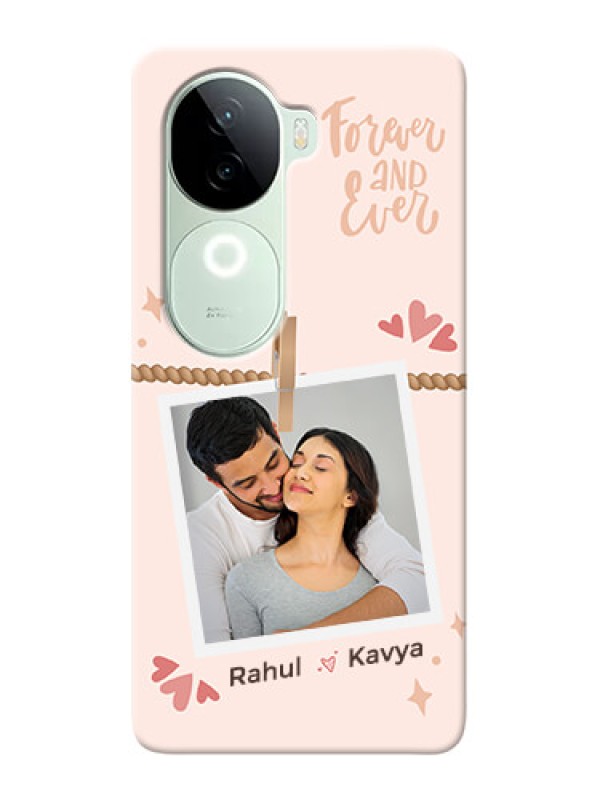 Custom iQOO Z9s 5G Custom Phone Case with Forever and ever love Design