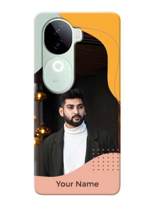 Custom iQOO Z9s 5G Personalized Phone Case with Tricoloured overlay design