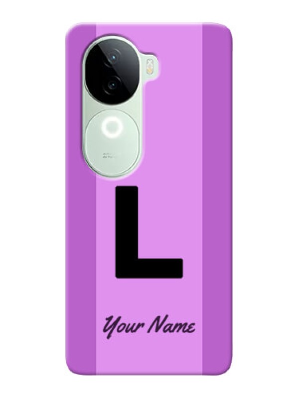 Custom iQOO Z9s 5G Custom Phone Case with Tricolor custom text Design