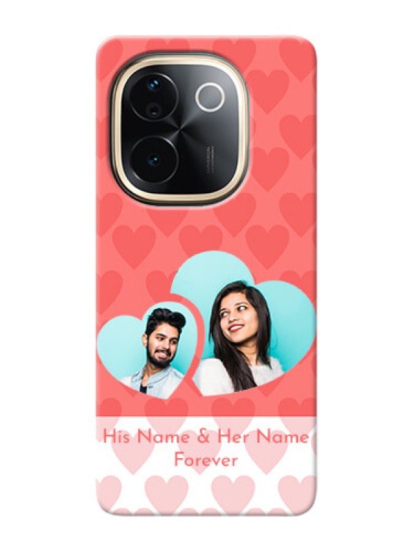 Custom iQOO Z9s Pro 5G personalized phone covers: Couple Pic Upload Design