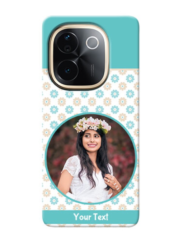 Custom iQOO Z9s Pro 5G Custom Mobile Back Covers: Beautiful Flowers Design