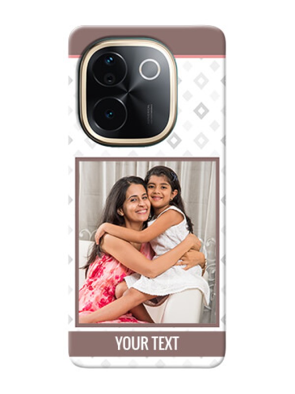 Custom iQOO Z9s Pro 5G custom back covers: Simple Diamond Design