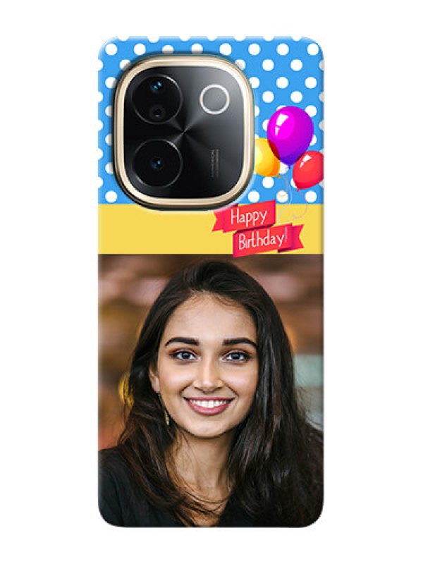 Custom iQOO Z9s Pro 5G custom mobile back covers: Happy Birthday Design