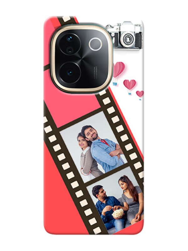 Custom iQOO Z9s Pro 5G custom phone covers: 3 Image Holder with Film Reel