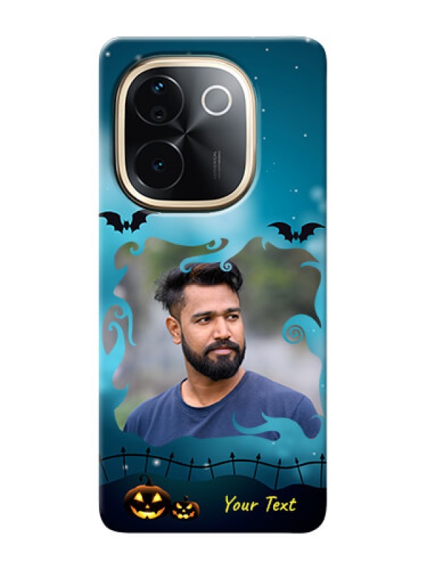 Custom iQOO Z9s Pro 5G Personalised Phone Cases: Halloween frame design