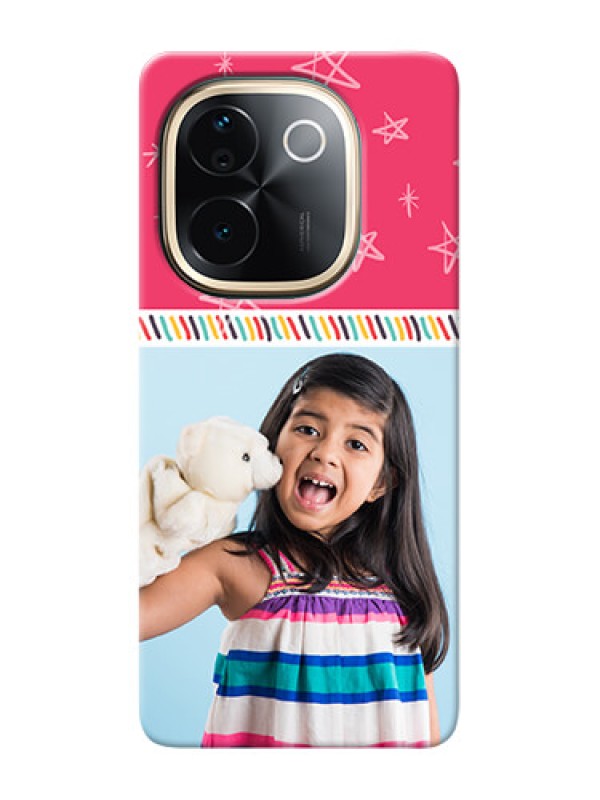 Custom iQOO Z9s Pro 5G Personalized Phone Cases: line art design