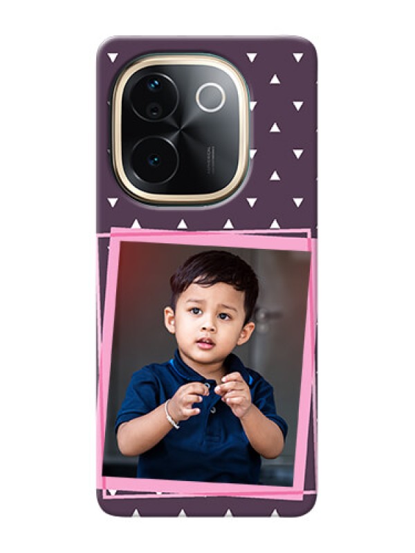 Custom iQOO Z9s Pro 5G Phone Cases: Triangle Pattern Dotted Design