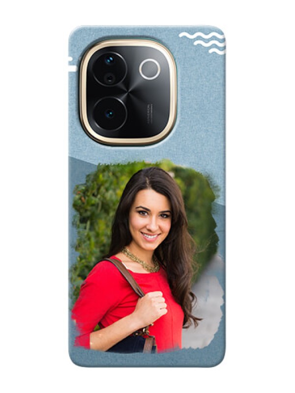 Custom iQOO Z9s Pro 5G custom mobile phone covers: Grunge Line Art Design