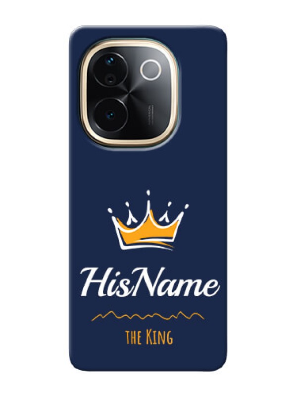 Custom iQOO Z9s Pro 5G King Phone Case with Name