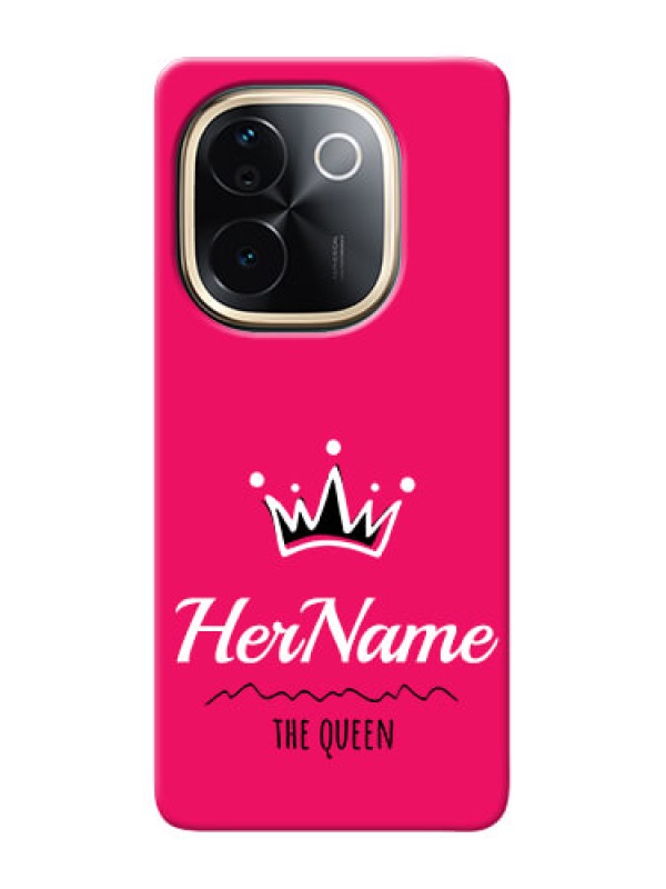 Custom iQOO Z9s Pro 5G Queen Phone Case with Name