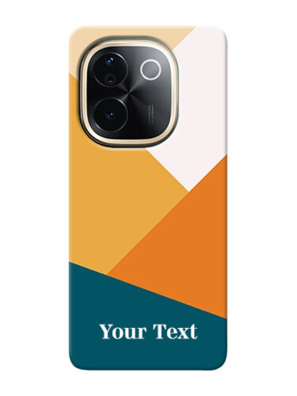 Custom iQOO Z9s Pro 5G Personalized Phone Case with Stacked Multicolour Design