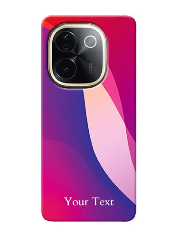 Custom iQOO Z9s Pro 5G Personalized Phone Case with Digital abstract Overlap Design