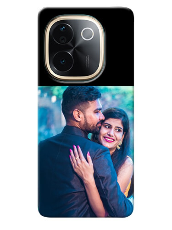 Custom iQOO Z9S Pro 5G Custom Hard Phone Case - Upload Full Picture With Custom Color Design