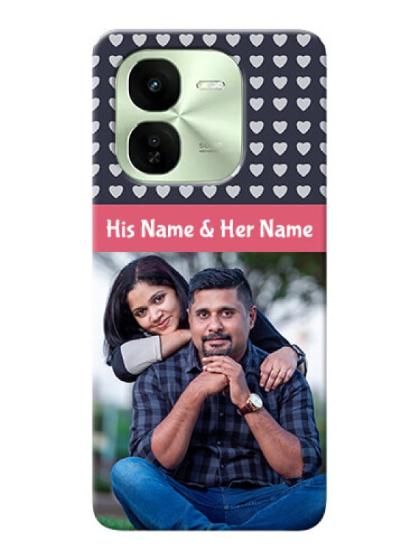 Custom iQOO Z9X 5G Custom Mobile Case with Love Symbols Design