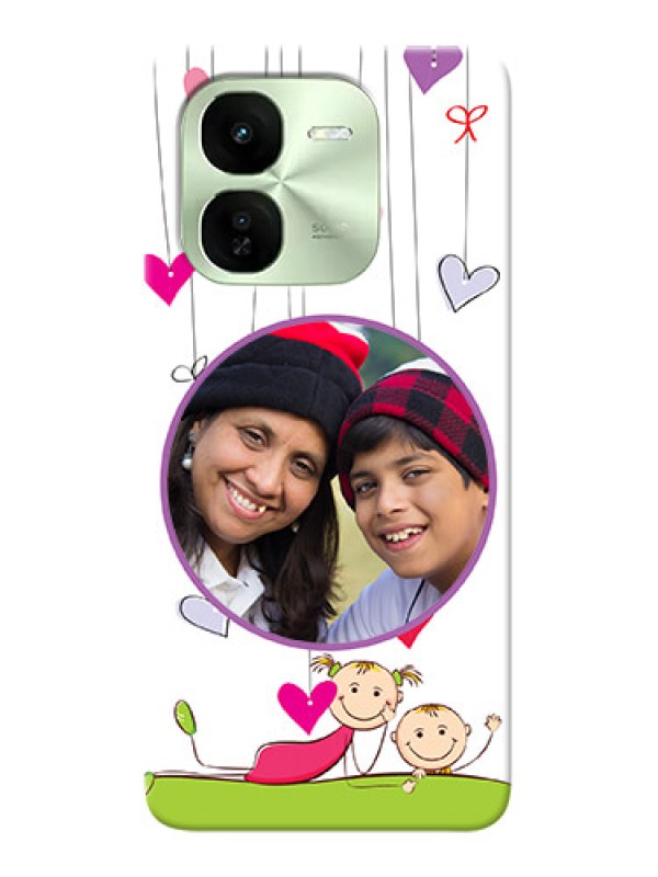 Custom iQOO Z9X 5G Mobile Cases: Cute Kids Phone Case Design