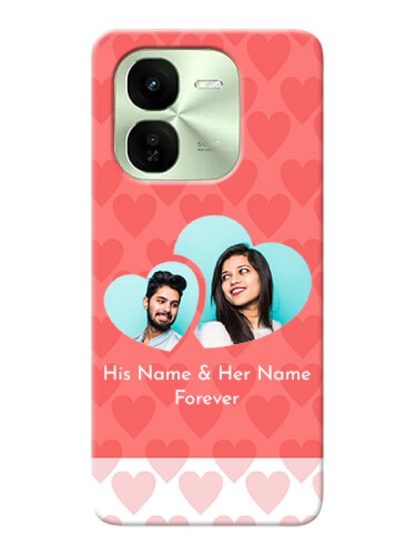 Custom iQOO Z9X 5G personalized phone covers: Couple Pic Upload Design