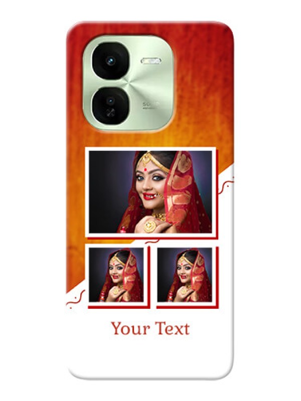 Custom iQOO Z9X 5G Personalised Phone Cases: Wedding Memories Design