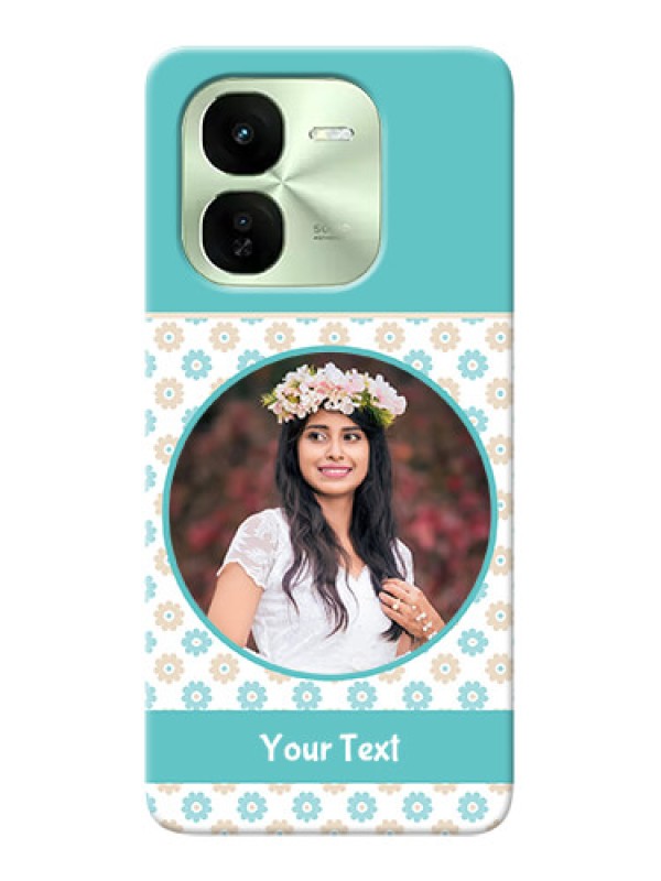 Custom iQOO Z9X 5G Custom Mobile Back Covers: Beautiful Flowers Design