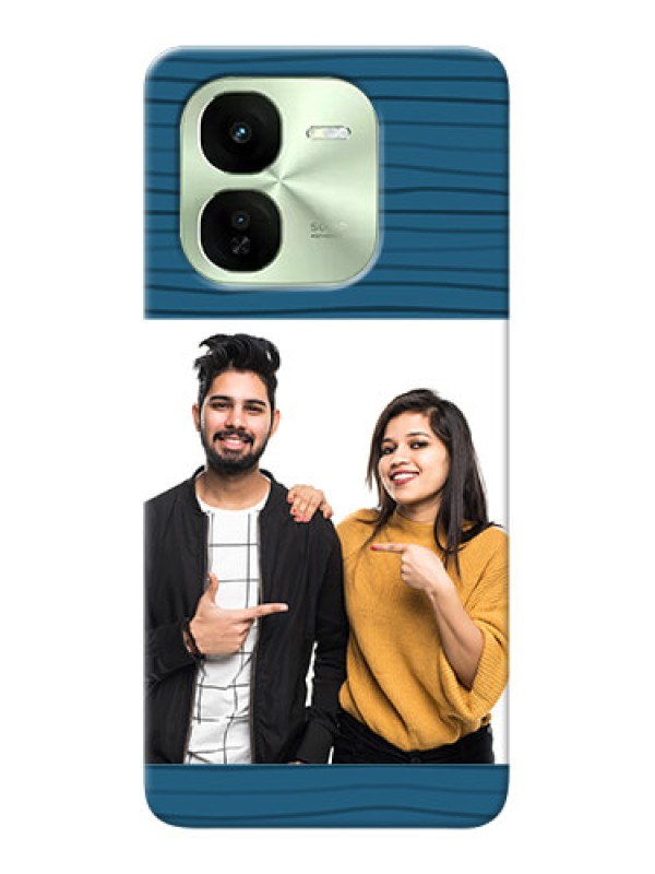 Custom iQOO Z9X 5G Custom Phone Cases: Blue Pattern Cover Design