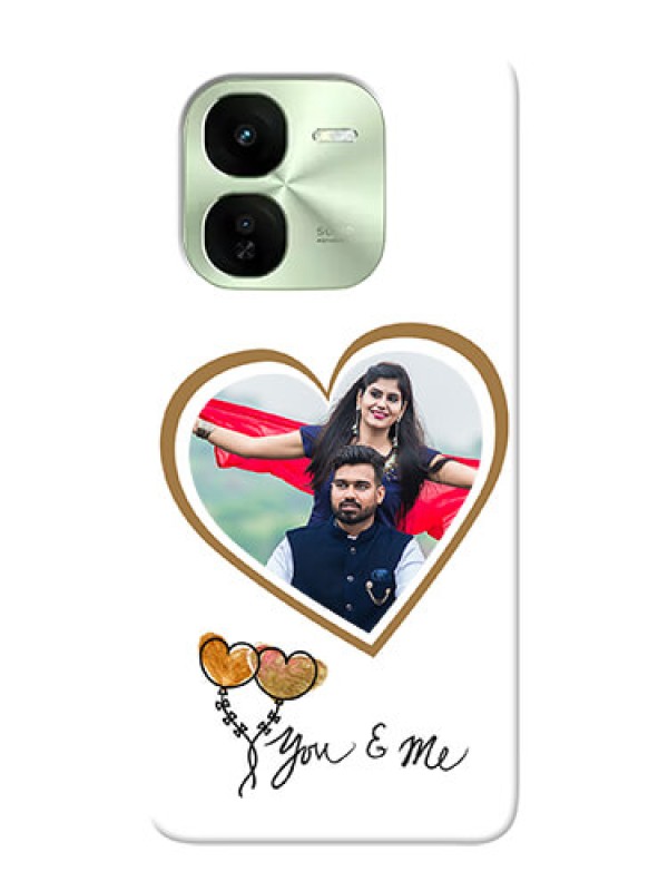 Custom iQOO Z9X 5G customized phone cases: You And Me Design