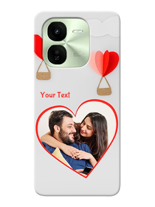 Custom iQOO Z9X 5G Phone Covers: Parachute Love Design