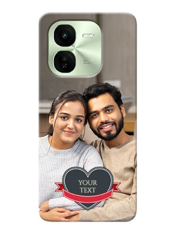 Custom iQOO Z9X 5G mobile back covers online: Just Married Couple Design