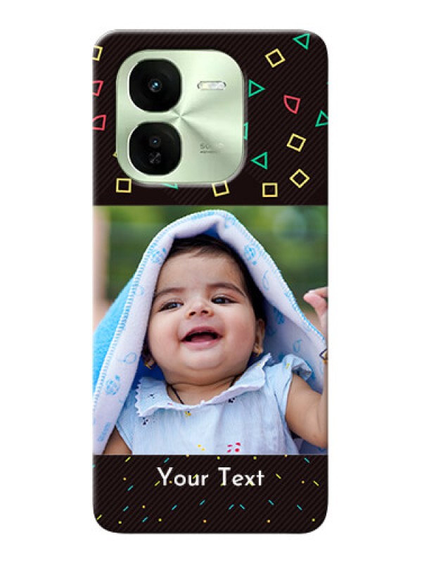 Custom iQOO Z9X 5G custom mobile cases with confetti birthday design