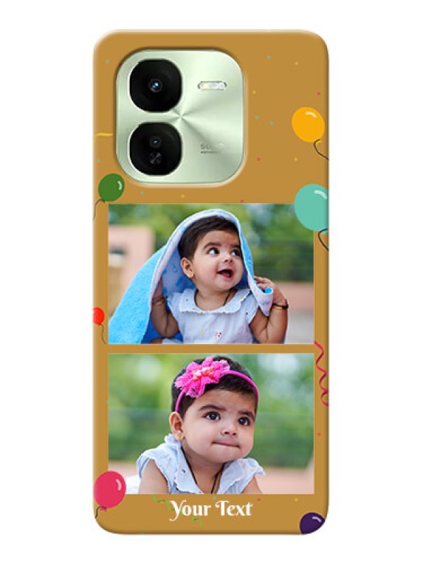 Custom iQOO Z9X 5G Phone Covers: Image Holder with Birthday Celebrations Design