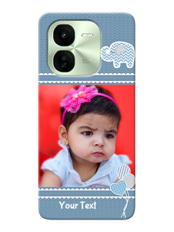 Custom iQOO Z9X 5G Custom Phone Covers with Kids Pattern Design