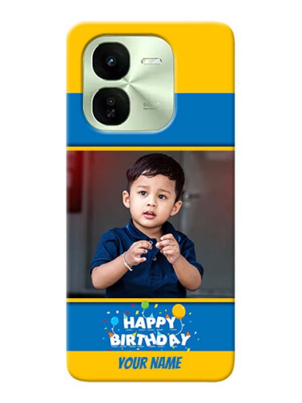 Custom iQOO Z9X 5G Mobile Back Covers Online: Birthday Wishes Design