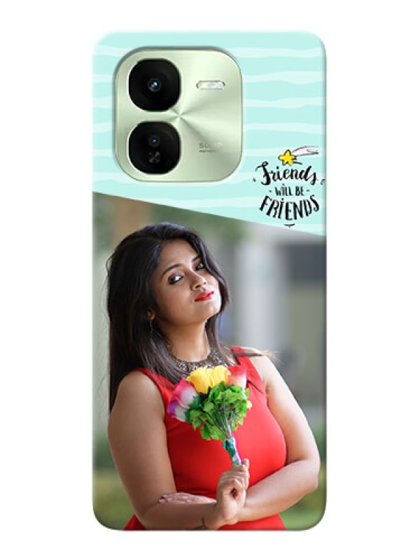 Custom iQOO Z9X 5G Mobile Back Covers: Friends Picture Icon Design