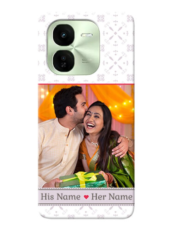 Custom iQOO Z9X 5G Phone Cases with Photo and Ethnic Design