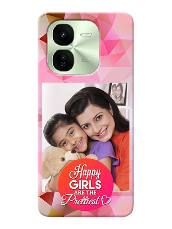 Custom iQOO Z9X 5G Personalized Phone Covers: Abstract Triangle Design