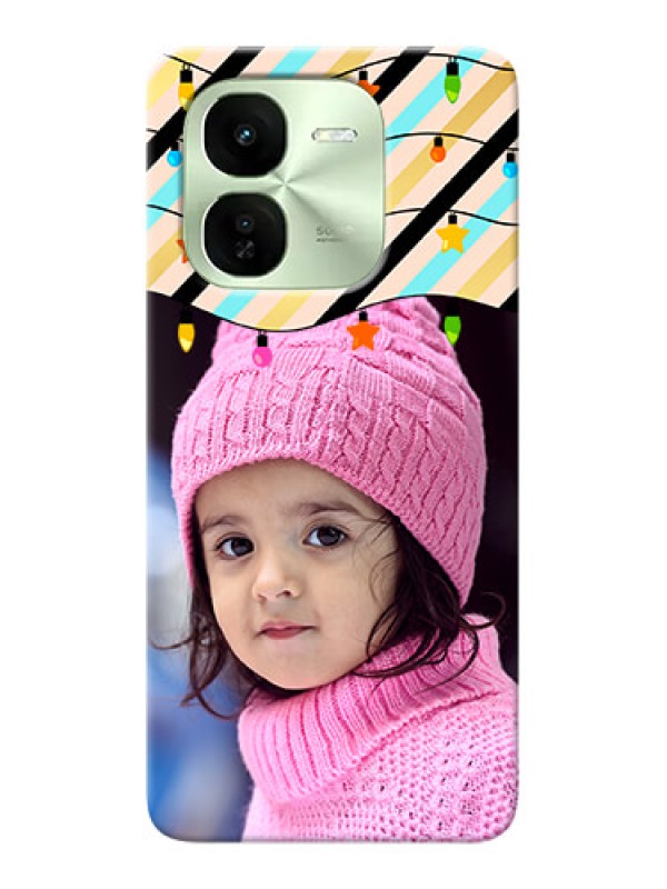 Custom iQOO Z9X 5G Personalized Mobile Covers: Lights Hanging Design