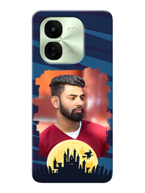 Custom iQOO Z9X 5G Back Covers: Halloween Witch Design