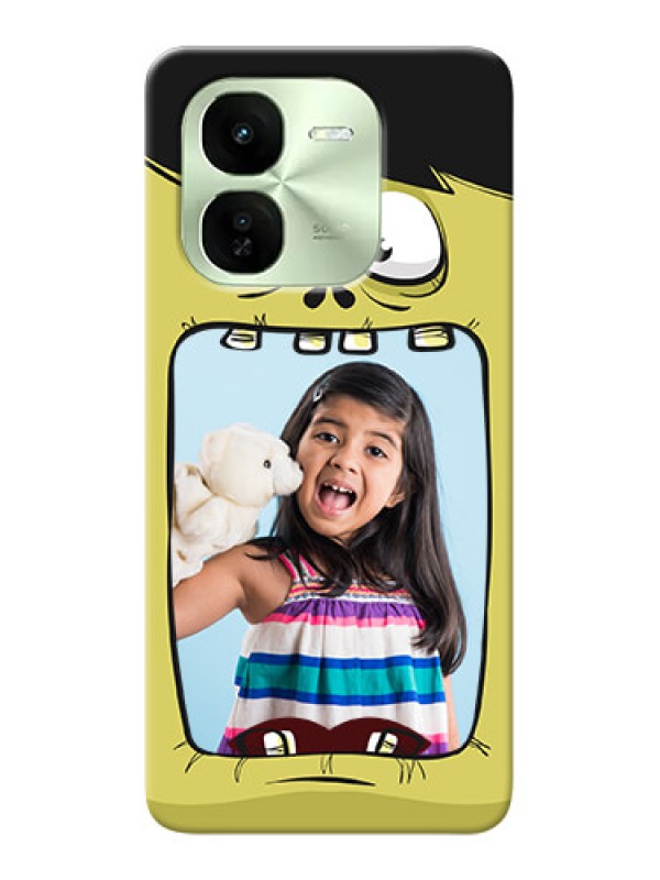 Custom iQOO Z9X 5G Mobile Covers: Cartoon monster back case Design