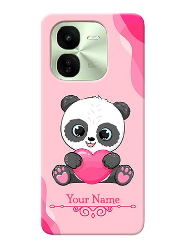 Custom iQOO Z9X 5G Custom Mobile Case with Cute Panda Design