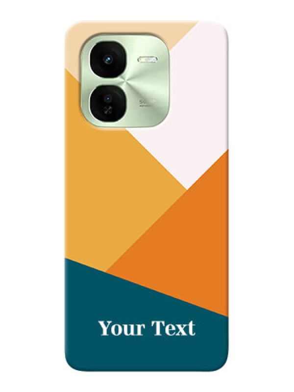 Custom iQOO Z9X 5G Personalized Phone Case with Stacked Multicolour Design