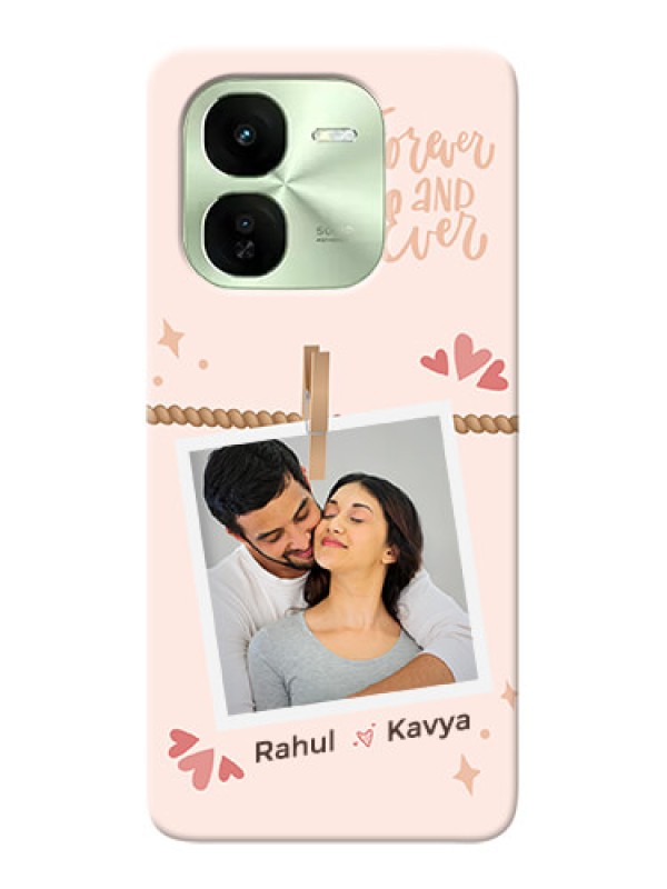 Custom iQOO Z9X 5G Custom Phone Case with Forever and ever love Design