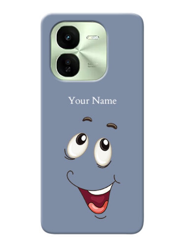 Custom iQOO Z9X 5G Photo Printing on Case with Laughing Cartoon Face Design