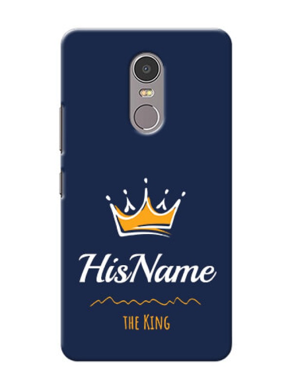 Custom Lenovo K6 Note King Phone Case with Name