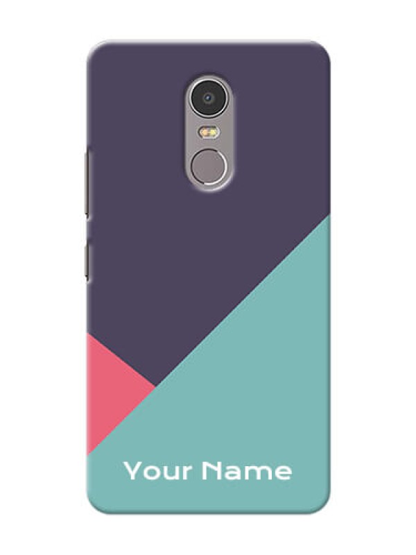 Custom Lenovo K6 Note Custom Phone Cases: Tri Color abstract Design
